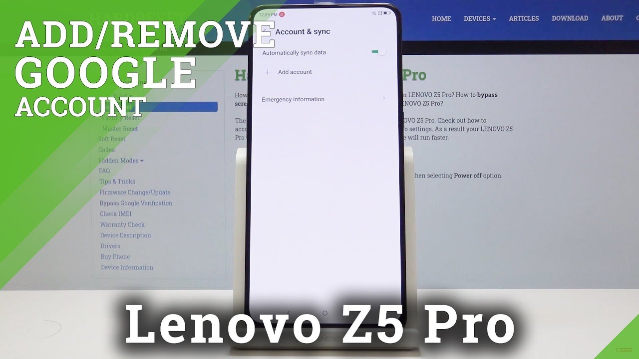 how-to-erase-google-user-in-lenovo-z5-pro-add-remove-google-account