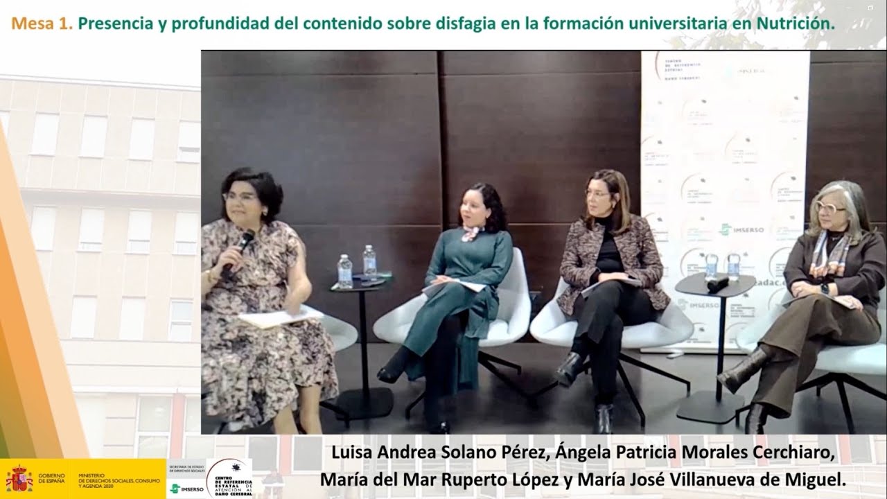 Mesa 1. Presencia y profundidad del contenido sobre disfagia en la  formación universitaria Nutrición