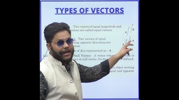 EQUAL VECTORS, NEGATIVE VECTOR & ZERO VECTOR | #physics #vectorclass11 #vectoranalysis
