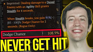 Diablo 4 - 100% Dodge Rogue = OP?