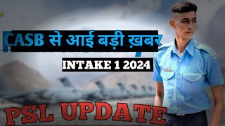 AIRFORCE INTAKE 1 2024 PSL l AIRFORCE PSL l PSL UPDATE