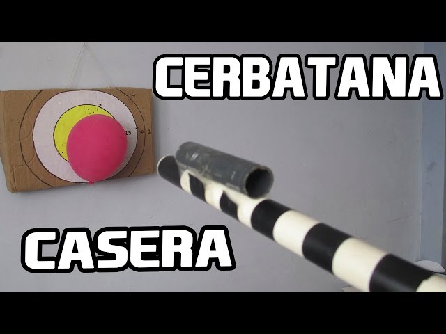 Hacer tiros Increíbles Precisos Con Cerbatana - TUTORIAL - YMX  supervivencia 