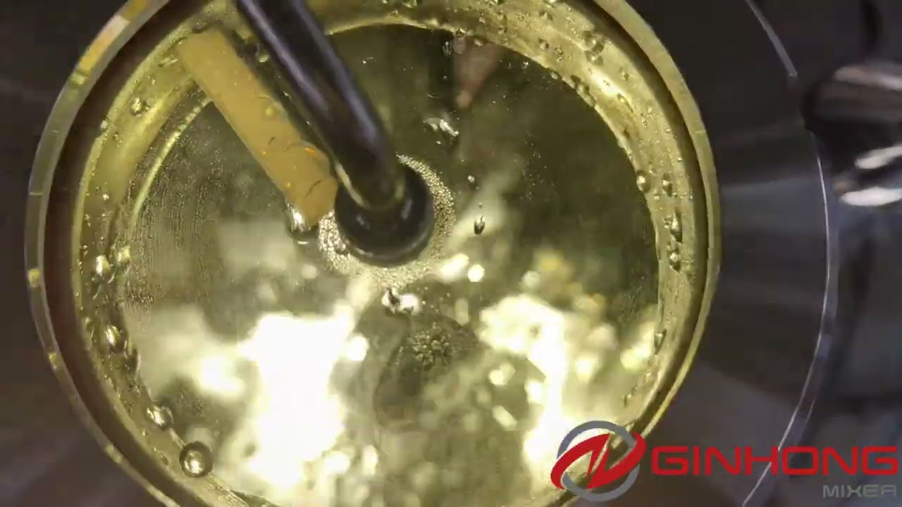 RX-500 Vacuum Emulsifier Homogenizer With PLC