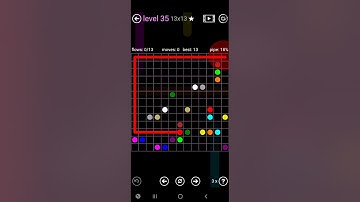 How To Solve Flow Free Premium 13x13 Mania Level 35 Hard Board Walk Through Solution Walkthrough