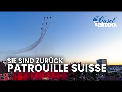 Patrouille Suisse eröffnet das Basel Tattoo - Kommentar des Produzenten Erik Julliard