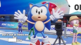 Classic Sonic dropped, soooooooo