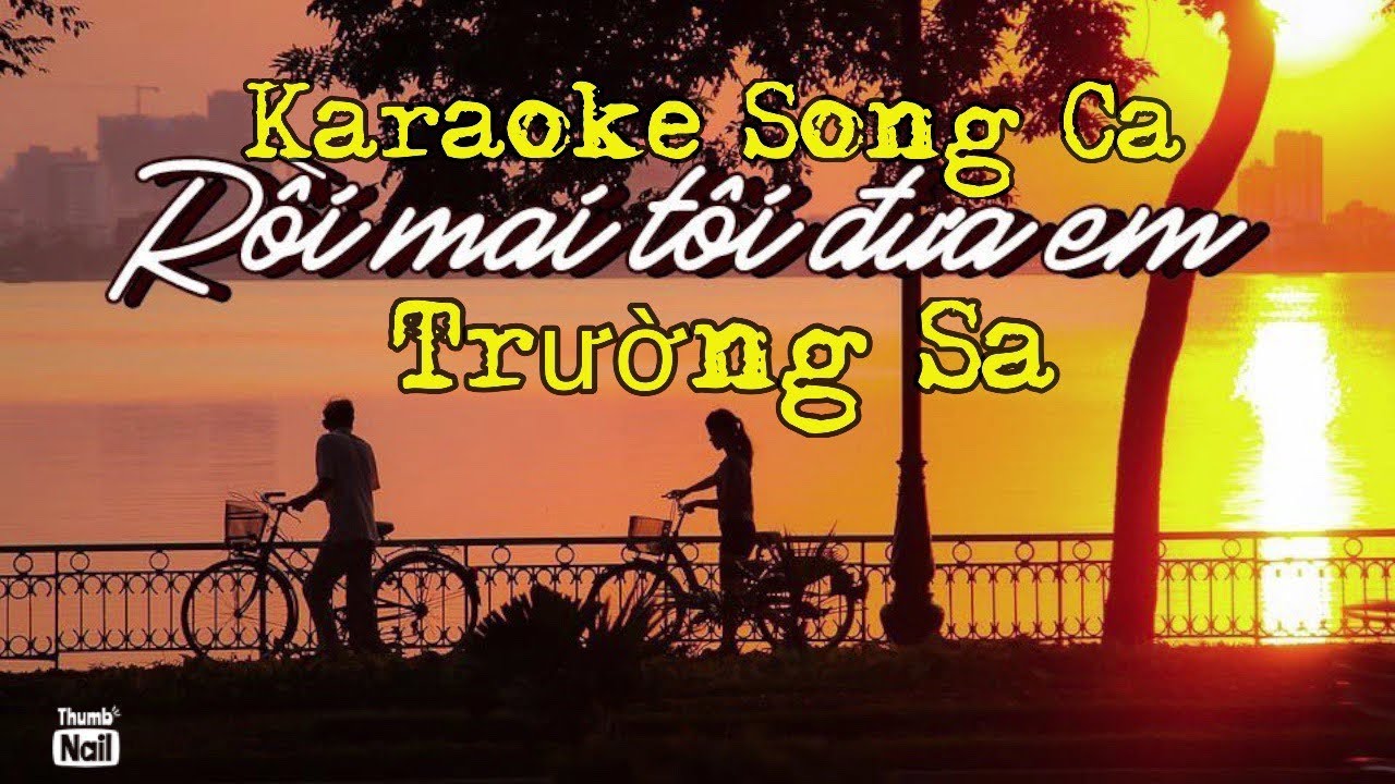 Rồi Mai Tôi Đưa Em/Karaoke/Song Ca #hoađỗquyên... - youtube