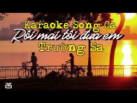 Video Rồi Mai Tôi Đưa Em/Karaoke/Song Ca #hoađỗquyên... - youtube