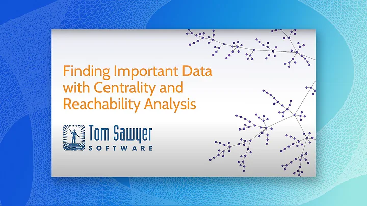 Demonstration: Finding Important Data with Centrality and Reachability Analysis