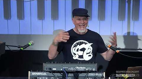 Oberheim OBX8 Desktop & Sequential Trigon 6  - Gesprächskonzert SUPERBOOTH23