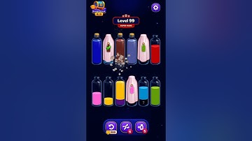 Magic Sort Level 99 | Puzzle Sorting Challenge #Shorts