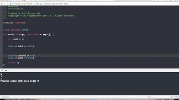 C++ mit Xcode programmieren - Inkrementieren und Dekrementieren
