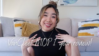 Van Cleef & Arpels Sweet Alhambra Necklace in MOP 2 year Review!!