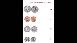 Money worksheets for kindergarten
