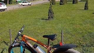 🚲🏕️БЕЛАРУСКАЯ ДЕРЕВЕНЬКА НА САМОМ.. ЭЛЕКТРОВЕЛОСИПЕД, СОЛОВЬИ, СУПЕР ШОССЕ, ЕДУ С БАЗАРА, С ОГУРЦАМИ