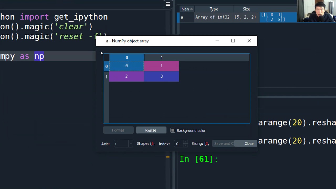 Python class: NumPy Part 2 - YouTube