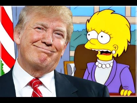 LA PRESIDENZA TRUMP PREDETTA DAI SIMPSON: VIDEO