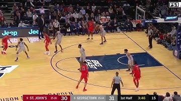 St Johns Throw Down Two Alley Oops Down Against Georgetown