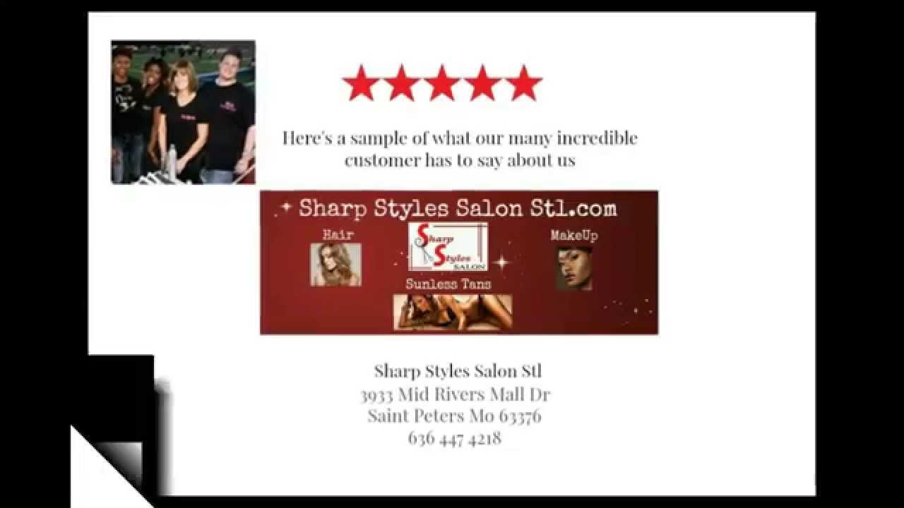 Sharp Styles Salon Stl St Peters Mo Review - YouTube