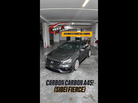 Mercedes Benz A45 Carbon carbon carbon!