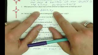 Physics 2 - Fluids - Notes 3: Buoyancy (#8-14)