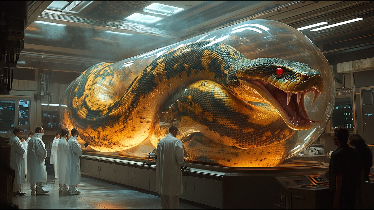 2025 Disaster Movie! Giant Mutant Python Escapes the Lab, Turns the City Into Blood-Soaked Nightmare