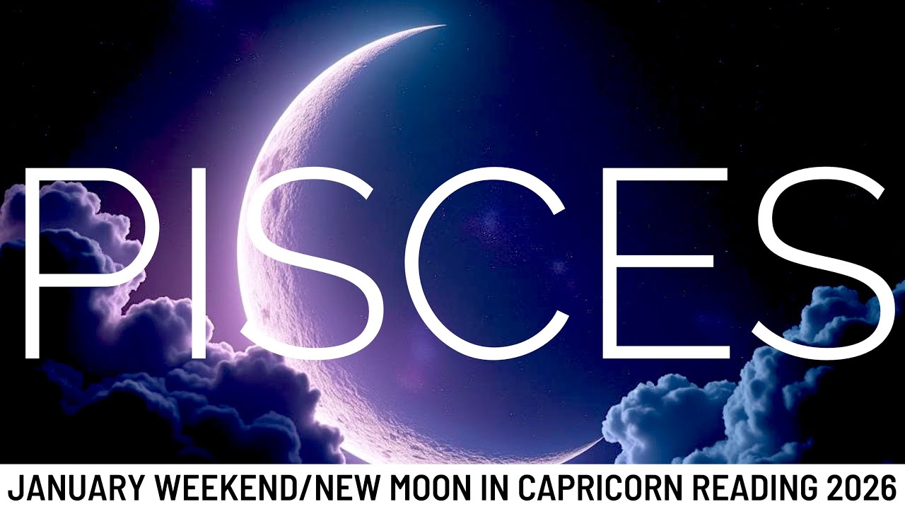 *PISCES* OMG! THE NEW MOON BRINGS A BEAUTIFUL MANIFESTATION TO LIFE!! - January Weekend Tarot 2026