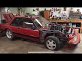 Cheapest way to put an LS in a Fox body. Factory K member*