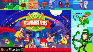 Bowmasters Gameplay: All New Characters/Skins Brutalities and Fatalities (Parts 22-41 Walkthrough)