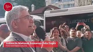 Ankara’da Madımak Anmasına Polis Engeli