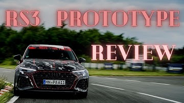 2022 Audi RS3 SportBack Prototype quick REVIEW/ exterior and Drift Mode Test