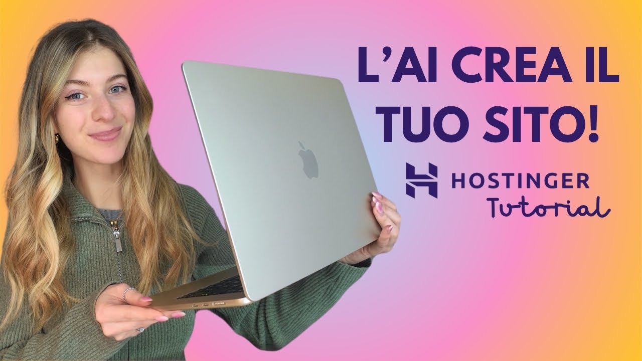 HOSTINGER - Come creare un SITO con L'INTELLIGENZA ARTIFICIALE - YouTube