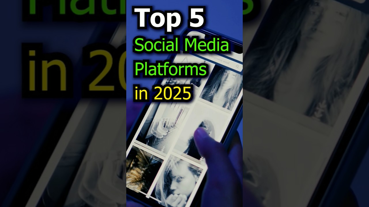 Top 5 Social Media Platforms in 2025 🌍 | Global Ranking 2025?”