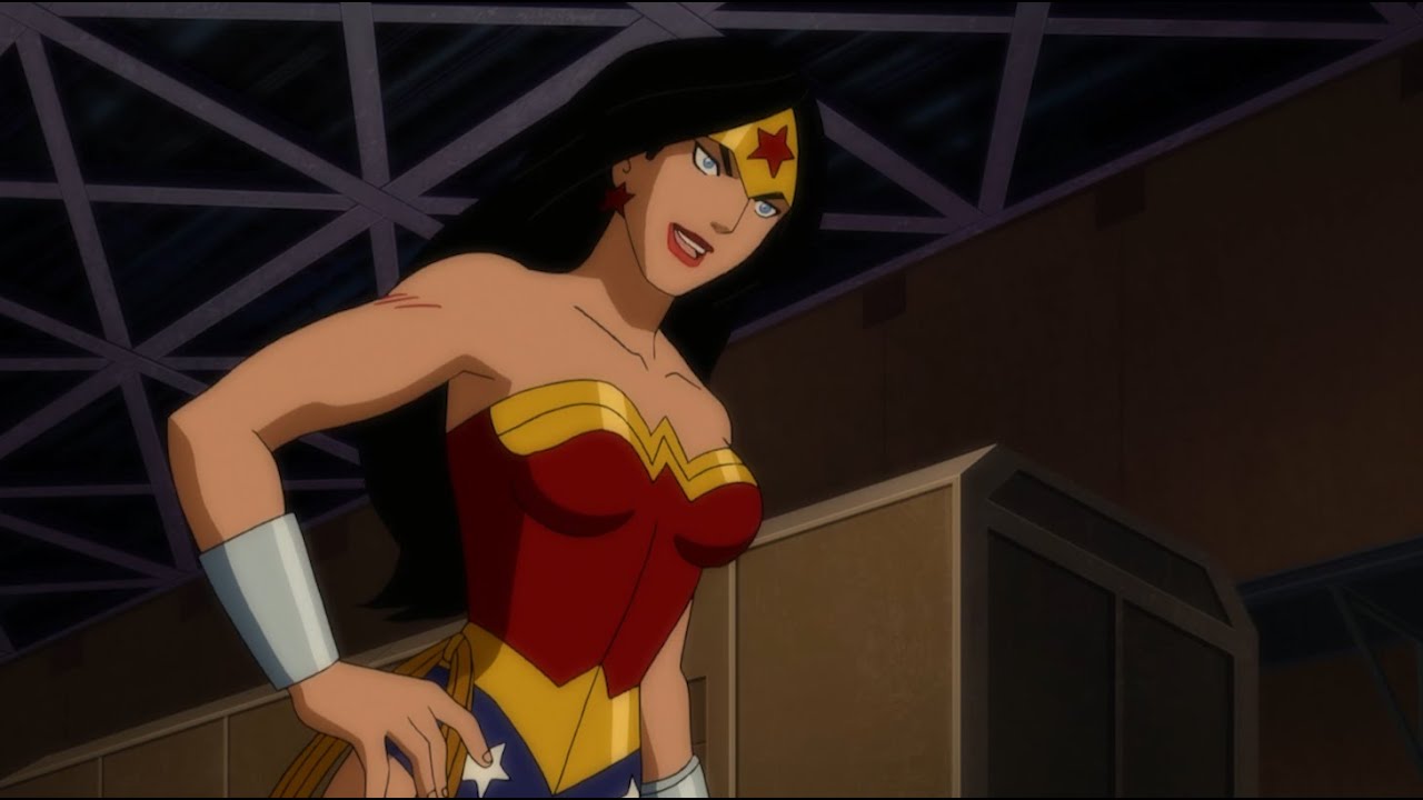 Wonder Woman Powers and Fight Scenes - Justice League: Doom