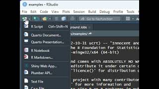 Working with RStudio Projects (video 1/4)