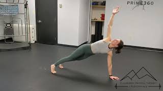 Single Arm Plank Reach and Rotate