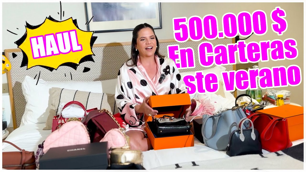 Haul de carteras: verano de lujo (+$500K) 👛 | El mundo de Camila