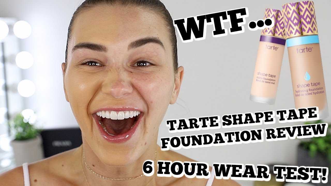 Tarte Shape Tape First Impression & Review… BEST FOUNDATION EVER!?!?