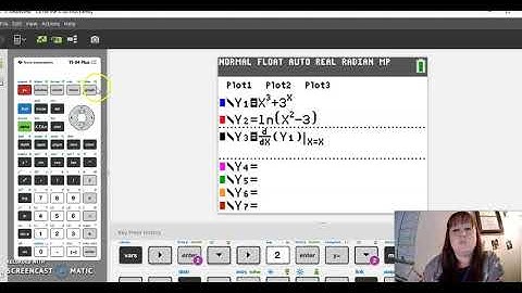 AP Calculus 3-2B Using a TI 84 to calculate derivatives