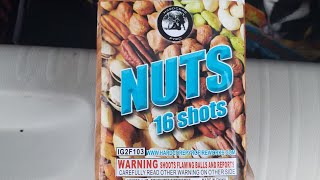 Nuts 200g 16 shot cake by Hardcore Pyro