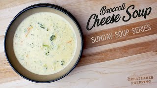 Cream of Broccoli & Cheese (Panera copycat) | Sunday Soup