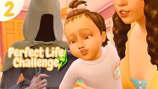 Elle MEURT pendant son ANNIVERSAIRE 😢 l Perfect Life challenge Ep2 l #sims4
