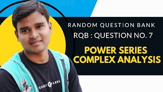 Radius of Convergence Power Series Problem | Complex Analysis Tutorial | BSc/MSc Mathematics