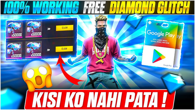 100% WORKING TRICK TO GET UNLIMITED FREE DIAMONDS😲 GAREENA FREE FIRE #3 