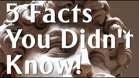 5 Amazing Facts About Michelangelo