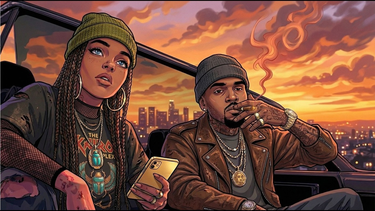 Rolê de Fumaça ao Pôr do Sol 🌇 Rap 420 Chill para Relaxar — Andy SlowFi