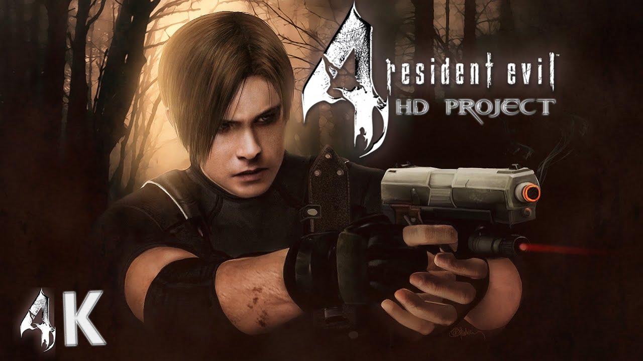 Resident Evil 4 HD Mod Remastered (PC) 4K 60FPS Gameplay - (RE 4 HD  Project) 