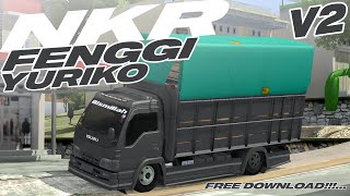 share||mod isuzu nkr truck VAR FENGGI YURIKO V2 by koko farel latest $$$$$||latest bussid mod 2026 screenshot 1