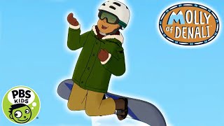 Molly of Denali | Snowboarding with Randall | PBS KIDS
