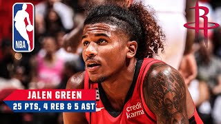 Jalen Green scores 25 PTS vs. Miami Heat in the preseason 🔥 | NBA on ESPN